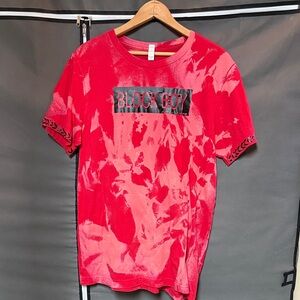 Block Boy Red Tie-Dye Men's Shirt